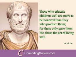 Aristotle On Education Quotes. QuotesGram via Relatably.com