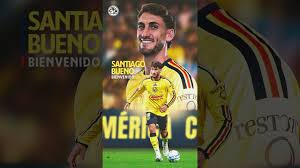 De Uruguay y listo para defender nuestro escudo ¡Bienvenido al Más Grande Santiago! 🦅 #BuenoEsÁguila