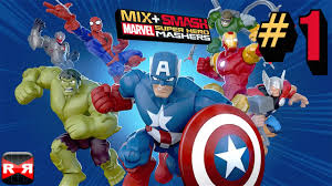 Image result for Mix+Smash Marvel Mashers v1.5 Mod Apk + Data