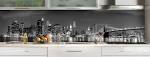 Crdence en inox - Plan de travail inox cuisine - dcoration murale