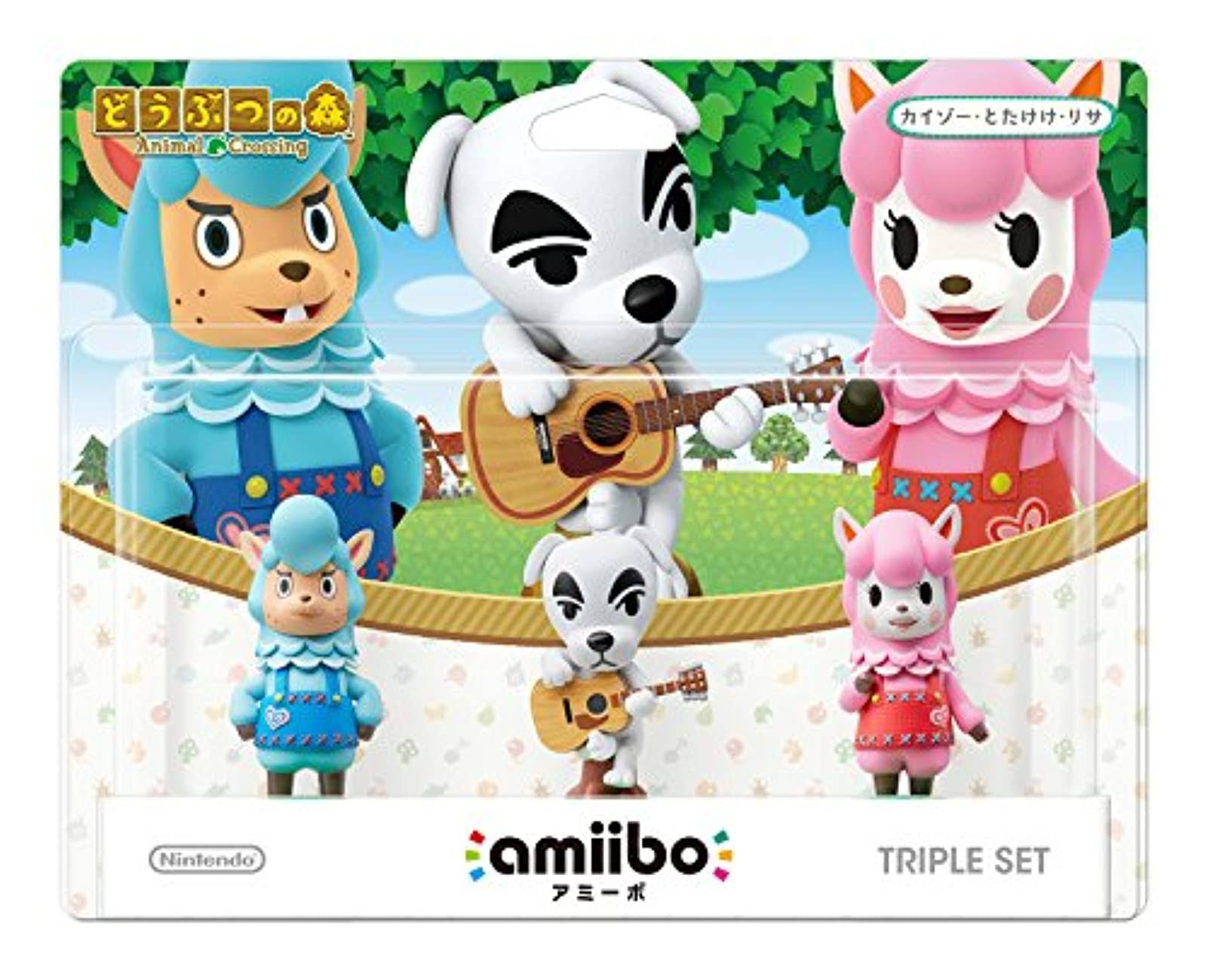 amiibo Animal Crossing Series Figure Triple Set