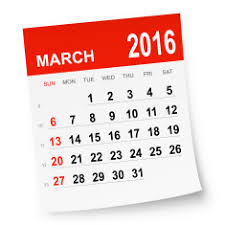 Image result for MARCH 2016