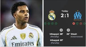 Rodrygo 8, Arda Guler 6: Rating Real Madrid players in Marseille win