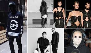 Image result for goth fashion