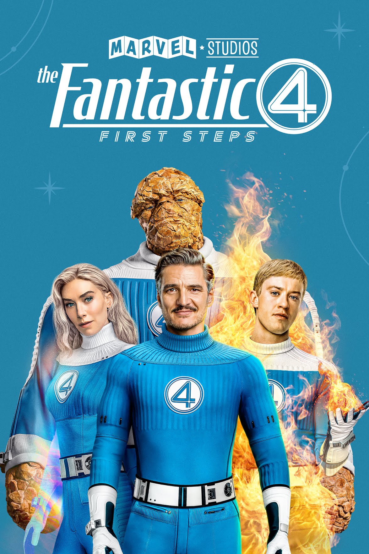 The Fantastic Four First Steps (2025) Movie Poster