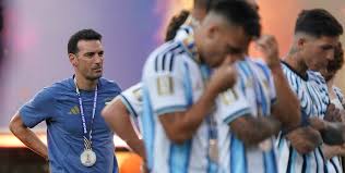 Perder y saber perder, quizás el último servicio de Scaloni