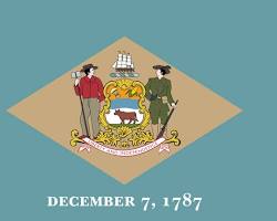 Image of Delaware state flag