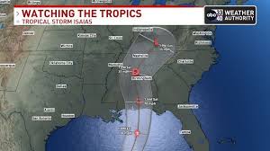 Isaias rapidly strengthens as Central Alabama forecast calls for 40-50 mph gusts, flooding