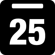 Résultat de recherche d'images pour "25"