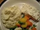 Ugnsbakad lax med limecrme fraiche Recept