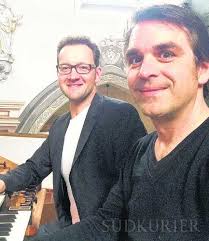 Georg Enderwitz (links) und Nikolai Gersak: Ist es Jazz, Klassik oder beides ...