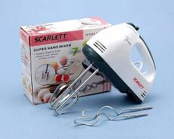 Hình ảnh về Máy đánh trứng cầm tay Scarlett đang hoạt động