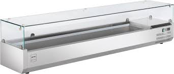 METRO Professional Vitrina refrigerada GHS2200, acero ...