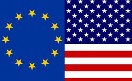 Image result for EU US FLAG
