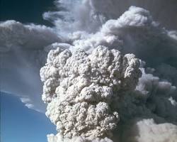 Image of explosive eruption