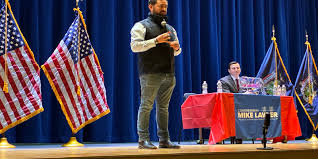 U.S. Rep. Mike Lawler, NY-17, at town hall in Westchester County