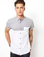 Short sleeve mens shirt