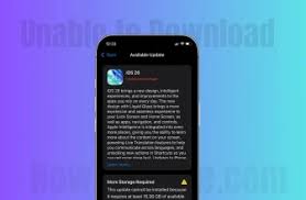 iOS 26 Unable to Download — Fix the Issue