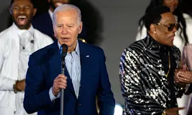 Joe Biden caught 'making up words again'