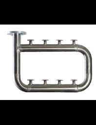 Galvanized Steel Meter Bank Top Water Inlet