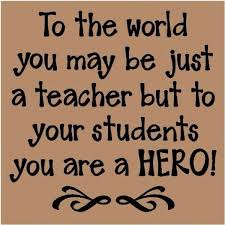 teacher quotes | teacher, quotes, sayings, hero, students ... via Relatably.com