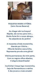 PEQUENA MARIA VITRIA