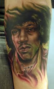 Jimi Hendrix tattoo by Kelly Doty - jimi-hendrix-tattoo-kelly-doty-031510