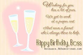 Birthday Wishes For Boss Messages, Greetings and Wishes - Messages ... via Relatably.com