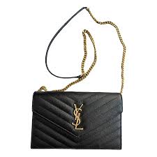 Leather mini bag Saint Laurent Black in Leather - 51013546