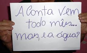 Resultado de imagem para foto falta dagua nas torneiras