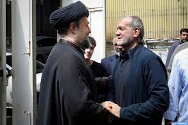 عکس: دیدار رئیس‌جمهور با آیت‌الله سید حسن خمینی