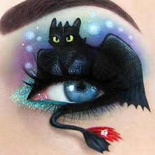 Image result for disney eye makeup art