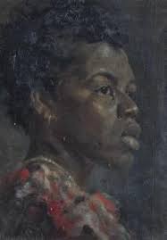 Muriel Smith - Head Portrait Of A Woman. Original 1953. Estimate: Price: Net Price - smith_muriel-head_portrait_of_a_woman~OM5af300~10132_20120201_NULL_55