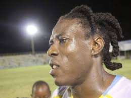 Waterhouse&#39;s striker Jermaine Anderson addresses the media following his team&#39;s 4-1 victory over Village United, in their Red Stripe Premier League football ... - JermaineAnderson20120109AM