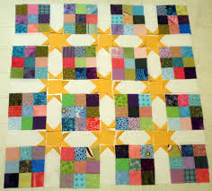 Résultat de recherche d'images pour "Scrappy 2 1/2 inch square quilt patterns"