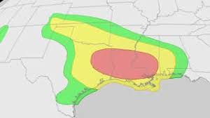 Texas and Louisiana Face Severe Weather and Flood Threat