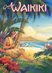 Hawaiian Fine Art Giclee Prints Posters - Hawaii Vintage Art