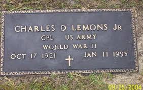 <b>Charles D Lemons</b> Jr <b>...</b> - ne31c005