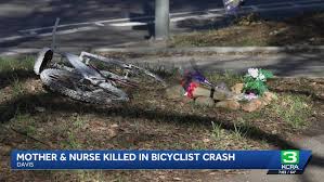 Memorial grows in Davis for bicyclist killed in crash as fellow cyclists call for reform