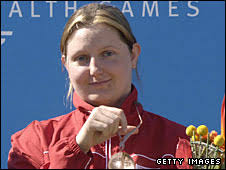 Johanne Brekke. Brekke was also a medal winner at the 2006 Commonwealth Games - _46063144_brekke226getty