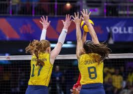 Seleção feminina de vôlei sofre com erros e perde para os EUA na Liga das Nações