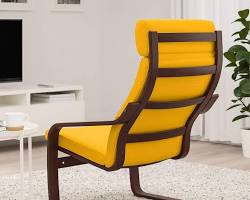 ポエング アームチェア IKEAの画像