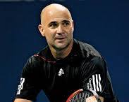 Hình ảnh về Andre Agassi playing tennis