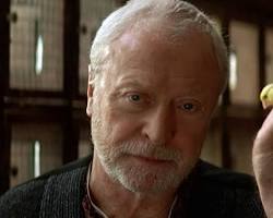 Cutter (Michael Caine) in The Prestige (2006 film) resmi