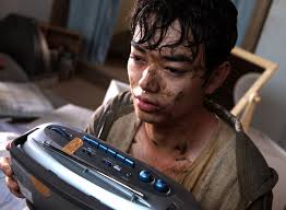 Yuichi Sumida (Shota Sometani) in a Crisis in Himizu. Sion Sono&#39;s films usually carry the tropes of bad parents, abuse, violence, and existential confusion ... - yuichi-sumida-shota-sometani-in-a-crisis-in-himizu