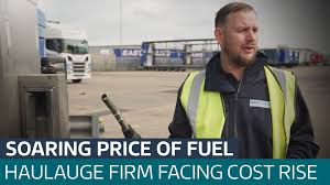 The cost of fuel is weighing heavy on this haulage company near Immingham