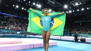 Rebeca Andrade levará bandeira olímpica na abertura dos Jogos de Inverno de Milão-Cortina