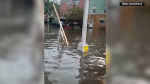 New Yorkers, after days of heavy smoke and torrid temperatures, are met with thunderstorms and flash flooding Saturday