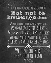 Brothers and sisters | Family Quotes | Pinterest | Brother ... via Relatably.com