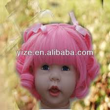 de color rosa hermosa muñeca pelucas de pelo - Lovely_Pink_Doll_Hair_Wigs